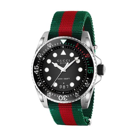 gucci dive watch for men